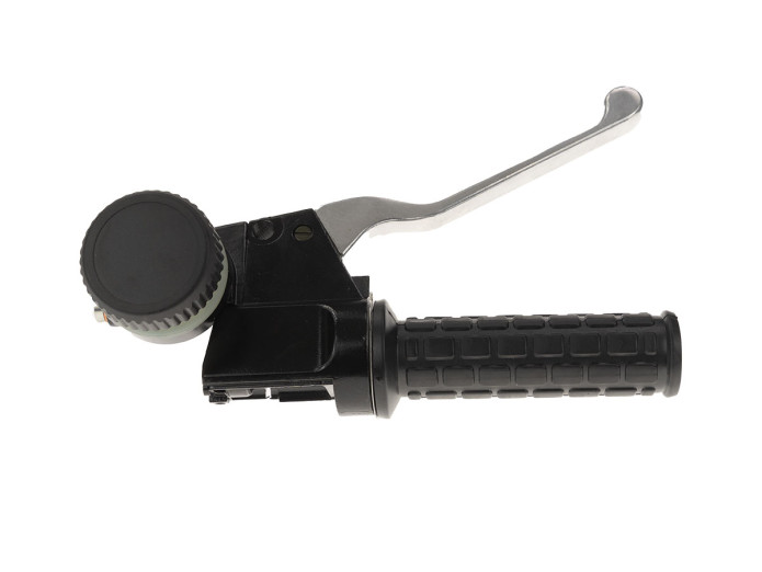Grip set brake lever brake pump black Puch Monza / universal
